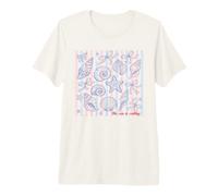 The Sea is Calling Coastal Shell Beach Lover Esthétique T-Shirt Haut de Gamme