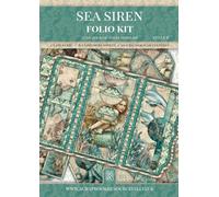 The Sea Siren Mini Folio Style 6: Junk Journal Folio Template