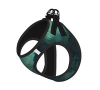 The Sea Witch Ensemble harnais et laisse pour chat et chien, réfléchissant, réglable, anti-fuite, avec maille douce et respirante, pour petits animaux de compagnie et chatons chiots