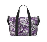 The Sea Witch Inspired Sac de voyage imperméable et léger pour voyages de 3 à 5 jours | Voyage en avion, sport, week-end | Hommes et femmes (lot de 1), Noir , Taille unique