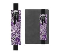 The Sea Witch Porte-stylo réglable en cuir avec pochette détachable pour journaux et planificateurs manuels