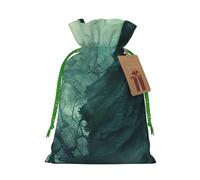 The Sea Witch Sac de Noël réutilisable avec cordon de serrage pour cadeaux de Noël