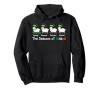 The Seasons Patrick's Day Irlande Quatre Jolis trèfles en Forme de Mouton Sweat à Capuche