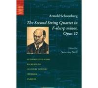 The Second String Quartet in FSharp Minor by Arnold Schoenberg Paperback Book