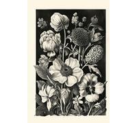 The Secret Garden Journal - Botanical Pages for Quiet Thoughts: A 200-Page Blank Notebook with Vintage Floral Cover