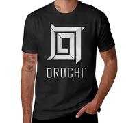 The Secret Wor d Orochi Origami Logo T-Shirt Aesthetic Clothes Vintage Cotton Tee Shirts for Men