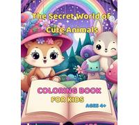 The Secret World of Cute Animals: Whimsical Wonders Coloring Book