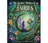 The Secret World of Fairies: A Coloring Adventure: An Adult Coloring Book with Enchanted Fairies, Magic Cottages, and Fantasy Castles for Stress Relief and Relaxation