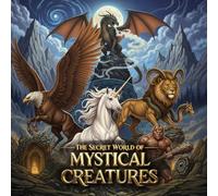 The Secret World of Mystical Creatures: Coloring Books for all ages: Fantasy Creatures like Pegasus, Phoenix, Yeti and many more (50 unique animals) for Stress Relief, Relaxation
