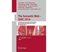 The Semantic Web - Iswc 2014