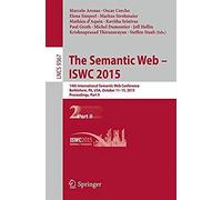 The Semantic Web - Iswc 2015