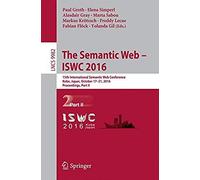 The Semantic Web - Iswc 2016