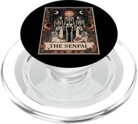 The Senpai Anime Manga Carte de Tarot Japonais Squelette Witchy PopSockets PopGrip pour MagSafe