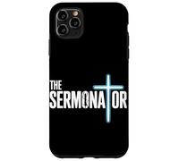 The Sermonator Christian Preacher Faith Humour Church Coque pour iPhone 11 Pro Max