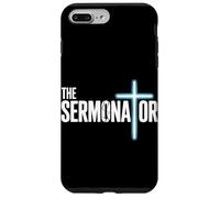 The Sermonator Christian Preacher Faith Humour Church Coque pour iPhone 7 Plus/8 Plus