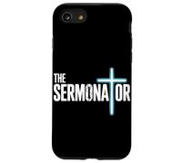 The Sermonator Christian Preacher Faith Humour Church Coque pour iPhone SE (2020) / 7/8