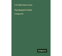 The Serpent's Tooth: in large print