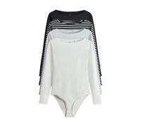 The Set Body gris clair / noir / blanc, Taille M