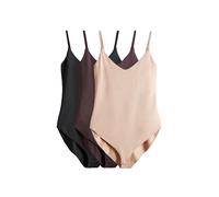 The Set Body nude / marron / noir, Taille XS