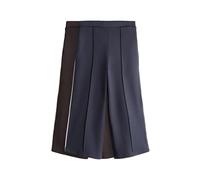 THE SET Fille Pantalon de Jogging Large en Modal, Lot de 2 Marron Chocolat 13 Ans