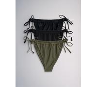 The Set Lot de 3 bas de bikini noués The Set