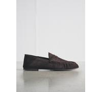 The Set Mocassins The Set en cuir et daim Marron chocolat EU 37 (UK 4)