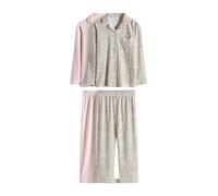 The Set Pyjama beige / crème / marron / rose pastel, Taille 128