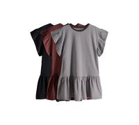 The Set Robe marron / bourgogne / noir, Taille 140