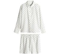 The Set Tenue d'intérieur bleu marine / blanc, Taille XXL