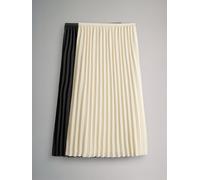 The Set The Set 2 Pack Chiffon Pleated Maxi Skirts Black/Ecru Black/Ecru Medium