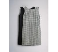 The Set The Set 2 Pack Scoop Back Mini Dresses With Linen Gingham/Black Gingham/Black EU 48 (UK 20)