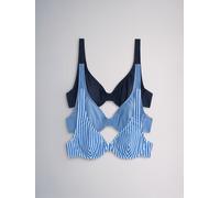 The Set The Set 3 Pack Non Pad Underwire Bikini Top
