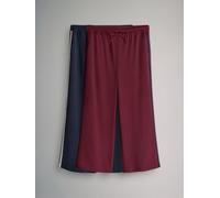 The Set The Set Burgundy Red/Navy Blue 2 Pack Side Stripe Trackpants