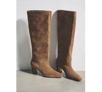 The Set The Set Knee High Boots Tan Brown