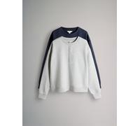 The Set The Set lot de 2 Sweat-shirts Henleys