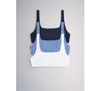 The Set The Set lot de 3 hauts de bikini courts