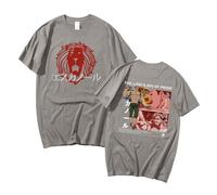 The Seven Deadly Sins Escanor T-Shirts Lion's Sin of Pride Graphic Clothing Escanor T-Shirts Escanor Top Japan Harajuku Pattern Escanor Outerwear