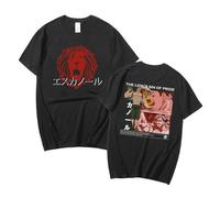 The Seven Deadly Sins Escanor T-Shirts Lion's Sin of Pride Graphic Clothing Escanor T-Shirts Escanor Top Japan Harajuku Pattern Escanor Outerwear
