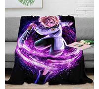 The Seven Deadly Sins Meliodas - Fantaisie Impression numérique 3D animée Couverture en micro polaire ultra-douce en flanelle entretien facile