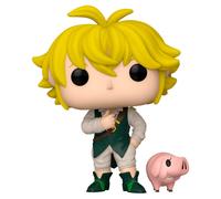 The Seven Deadly Sins Meliodas With Hawk Pop Animation #1497 Vinyl Figure Funko