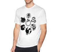 The Seven Deadly Sins Mens T Shirt Cotton Short Sleeves Tees Gift White Manches Courtes(XX-Large)