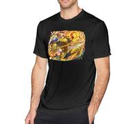 The Seven Deadly Sins Men's Tee Fashion Short Sleeve T-Shirt Black Manches Courtes(Medium)