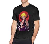 The Seven Deadly Sins T-Shirt Unisex Black Mens Tees S