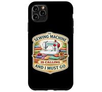 The Sewing Machine is Calling and I Must Go Quilting Quilter Quilter Coque pour iPhone 11 Pro Max