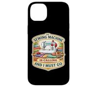 The Sewing Machine is Calling and I Must Go Quilting Quilter Quilter Coque pour iPhone 14 Plus