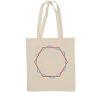 The Shape Sac fourre-tout moderne minimaliste en coton naturel Blanc