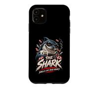 The Shark Smells Like Dead Money Funny Poker Player Coque pour iPhone 11