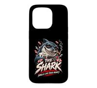 The Shark Smells Like Dead Money Funny Poker Player Coque pour iPhone 15 Pro