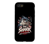The Shark Smells Like Dead Money Funny Poker Player Coque pour iPhone SE (2020) / 7/8