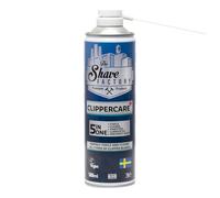 The Shave Factory Clippercare 5in1 Spray - Entretien efficace de la Tondeuse, Liquide de Refroidissement, Lubrifiant, Nettoyant, et Prévient la Rouille en un 500ML